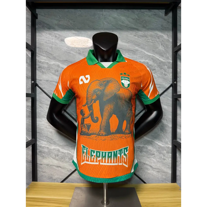 Maillot Cote d’Ivoire Concept Elephant Version Joueur 2025/2026 - Concept Elephant / XL #MWS Options 2 - Vêtements