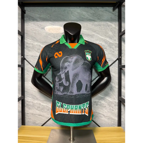 Maillot Cote d’Ivoire Concept Noir Elephant Version Joueur 2025/2026 - Concept Elephant / XXL #MWS Options 1
