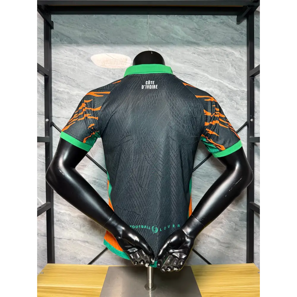 Maillot Cote d’Ivoire Concept Noir Elephant Version Joueur 2025/2026 - Vêtements de sport