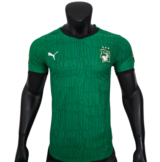 Maillot Cote d’Ivoire Vert Version Joueur 2025/2026 - Vêtements de sport