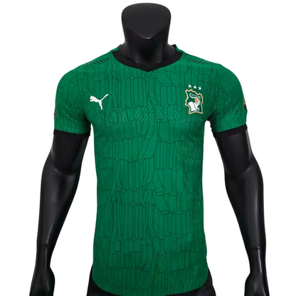 Maillot Cote d’Ivoire Vert Version Joueur 2025/2026 - Vêtements de sport