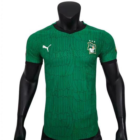 Maillot Cote d’Ivoire Vert Version Joueur 2025/2026 - Vêtements de sport