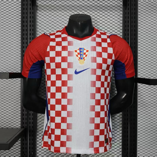 Maillot Croatie Domicile version joueur Coupe du Monde 2026 - Vêtements de sport