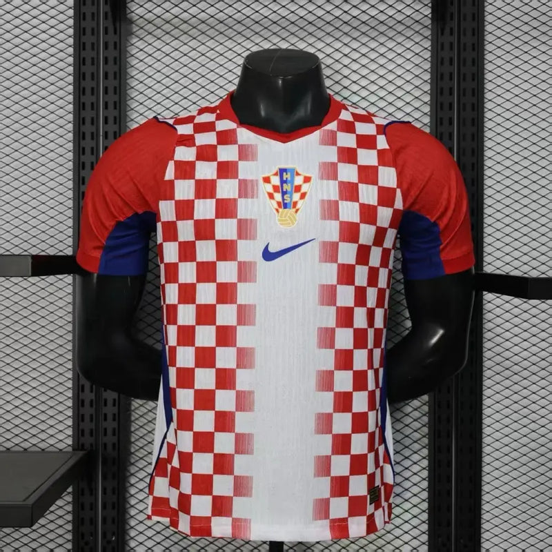 Maillot Croatie Domicile version joueur Coupe du Monde 2026 - Vêtements de sport