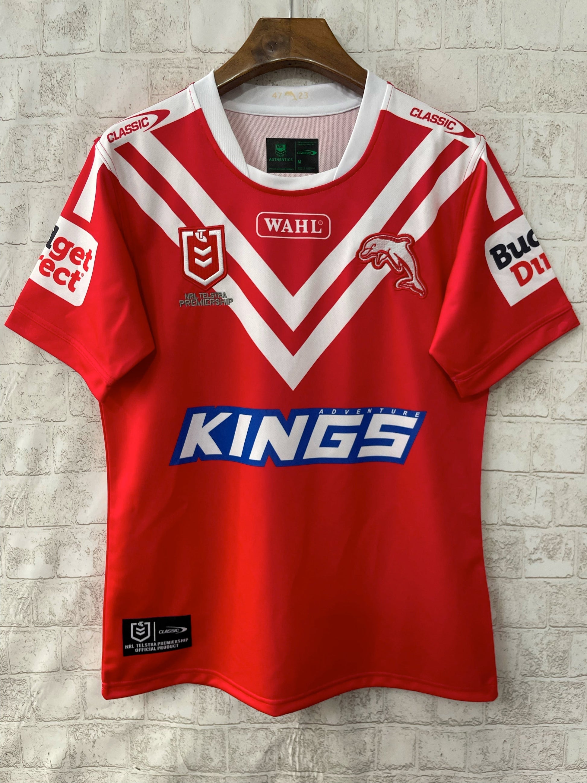 Maillot Dolphins NRL 2024/2025 - Vêtements de sport