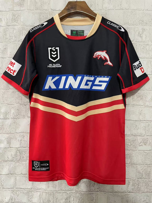 Maillot Dolphins NRL 2024/2025 - Vêtements de sport