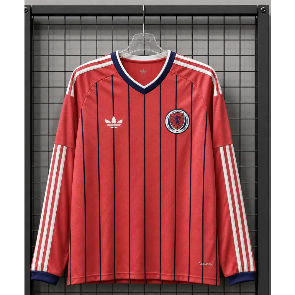 Maillot Écosse Extérieur Coupe du Monde 2026 Manches longues - Vêtements de sport