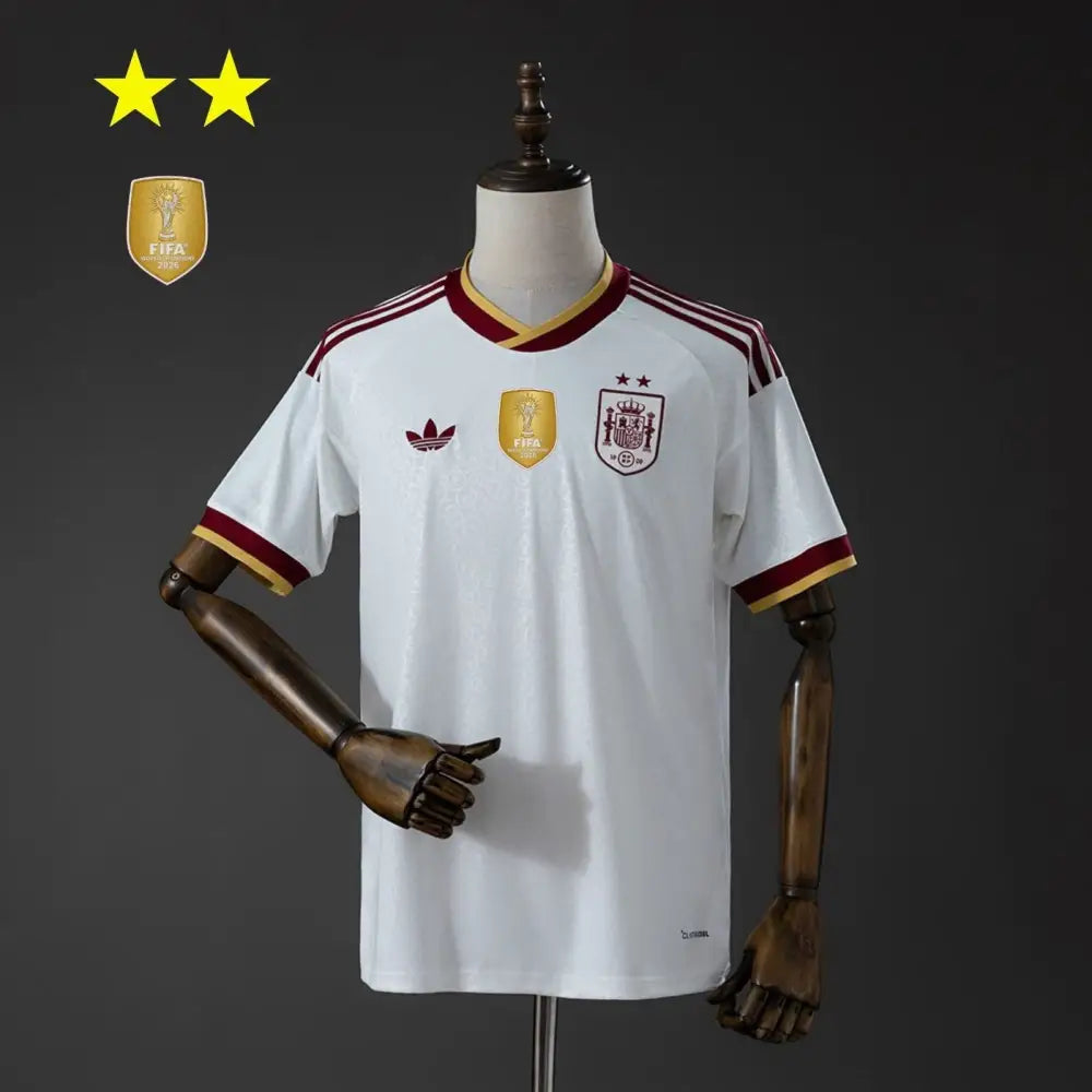 Maillot Espagne Coupe du Monde 2026 Extérieur 2 étoiles - Vêtements de sport