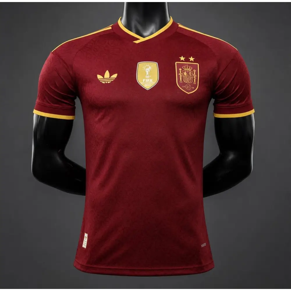 Maillot Espagne Coupe du Monde 2026 Extérieur Concept 2 étoiles Version Joueur - Vêtements de sport