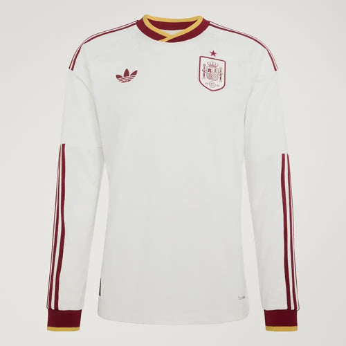 Maillot Espagne Coupe du Monde 2026 Extérieur Manches longues - Vêtements de sport