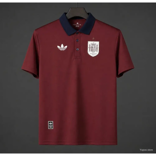 Maillot Espagne Coupe du Monde 2026 Polo Concept - Vêtements de sport