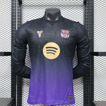Maillot FC Barcelone Extérieur 2026/2027 Version joueur Manches Longues - Vêtements de sport
