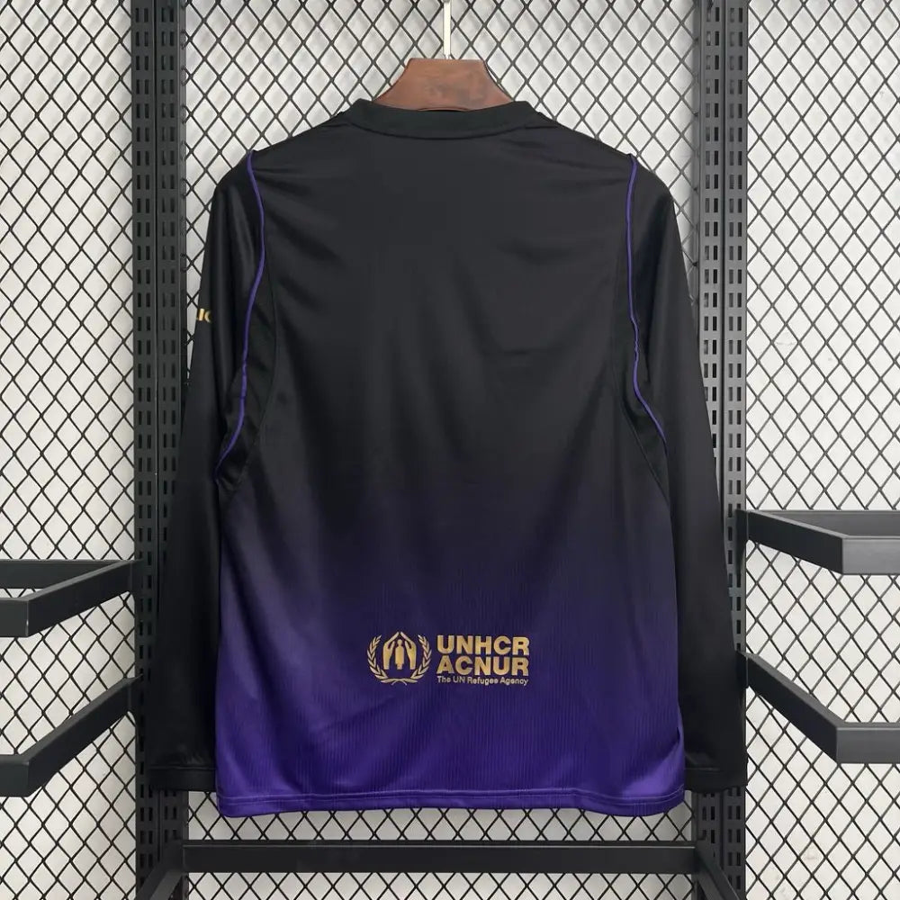 Maillot FC Barcelone Extérieur Manches longues 2026/2027 - Vêtements de sport