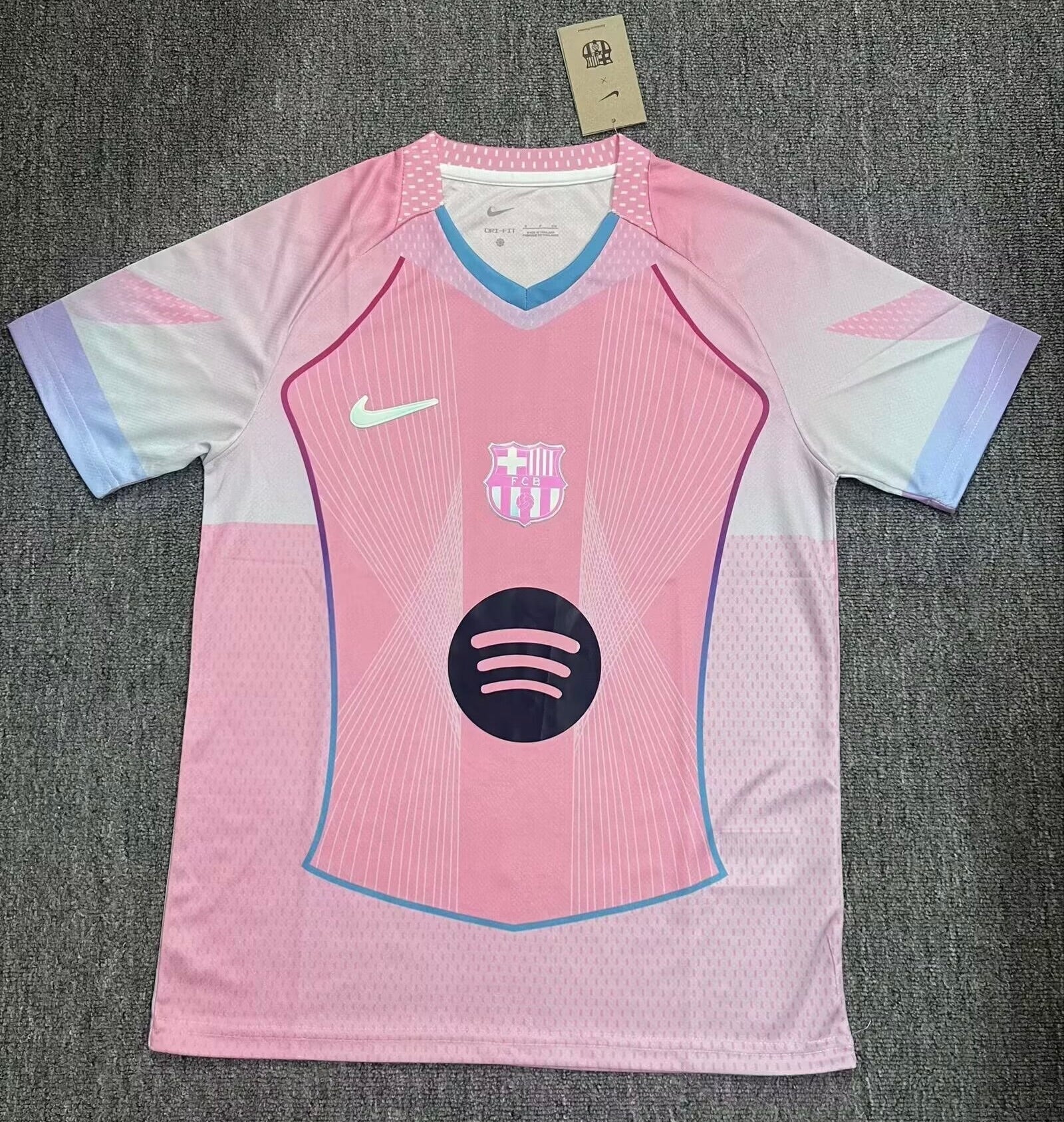 Maillot FC Barcelone rose 2025/2026 - Vêtements de sport