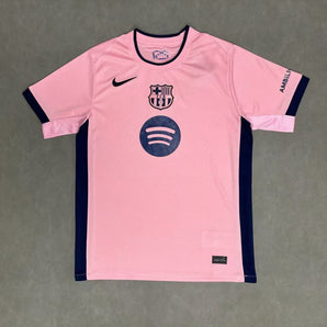 Maillot FC Barcelone rose & bleu marine 2025/2026 - Vêtements de sport