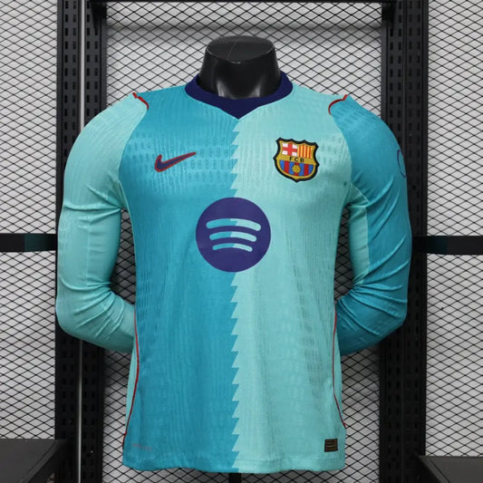 Maillot FC Barcelone Third 2026/2027 Version joueur Manches Longues - Vêtements de sport