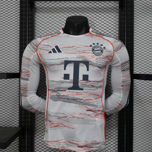 Maillot FC Bayern Munich extérieur manches longues version joueur 2025/2026 - Vêtements de sport