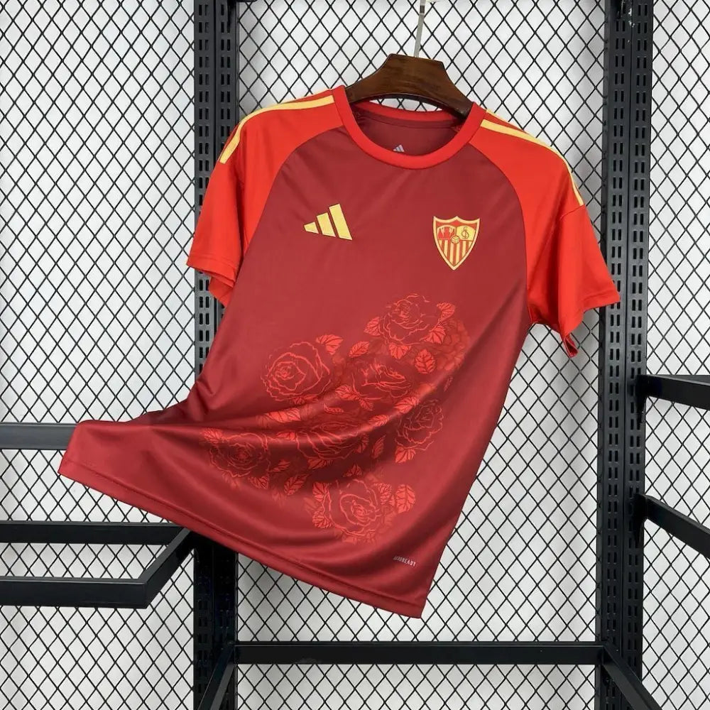 Maillot FC Séville Concept rouge 2025/2026 - Vêtements de sport