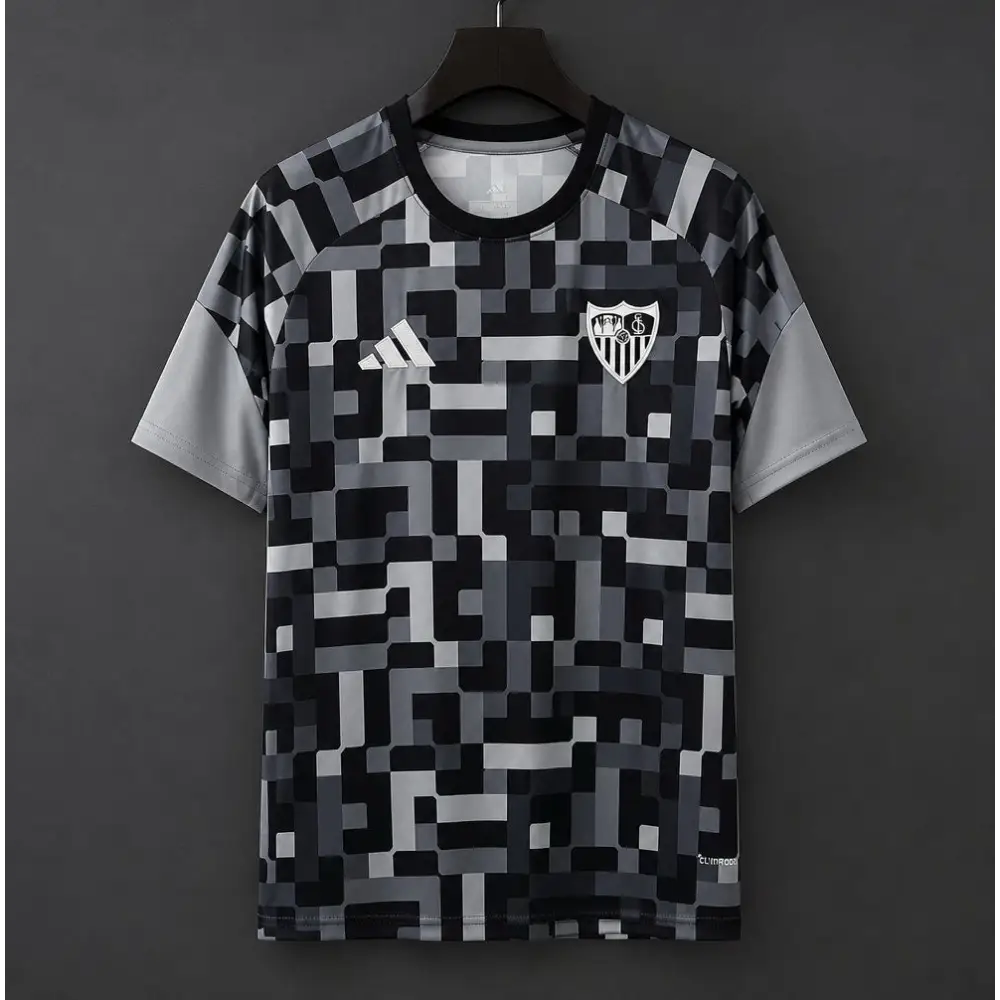 Maillot FC Séville Pré Match 2026/2027 Noir - Vêtements de sport