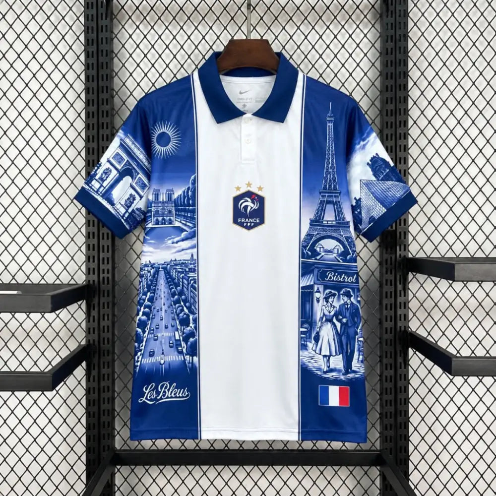 Maillot France 2026/2027 Concept Bleu Marine - Vêtements de sport