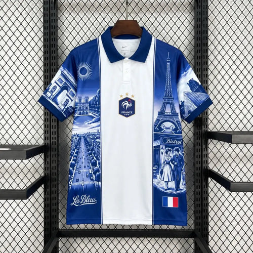 Maillot France 2026/2027 Concept Bleu Marine - Vêtements de sport