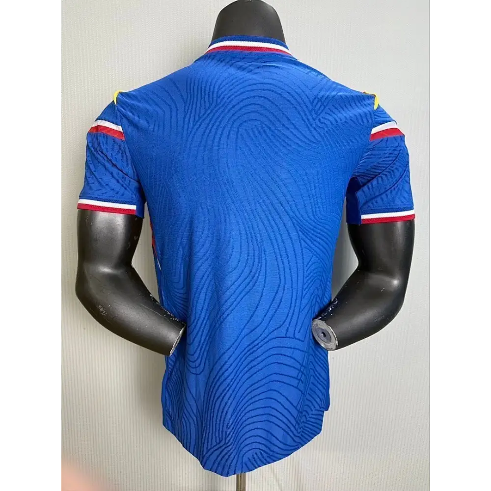 Maillot France Concept bleu version joueur Coupe du Monde 2026 - Vêtements de sport
