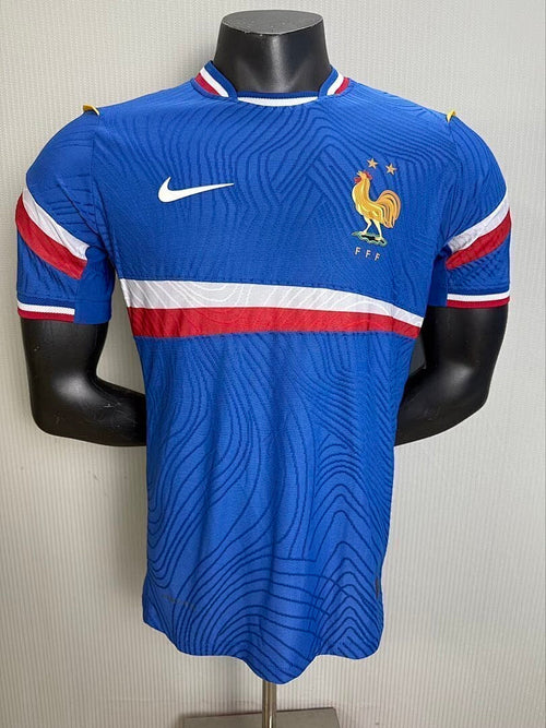 Maillot France Concept bleu version joueur Coupe du Monde 2026 - Vêtements de sport
