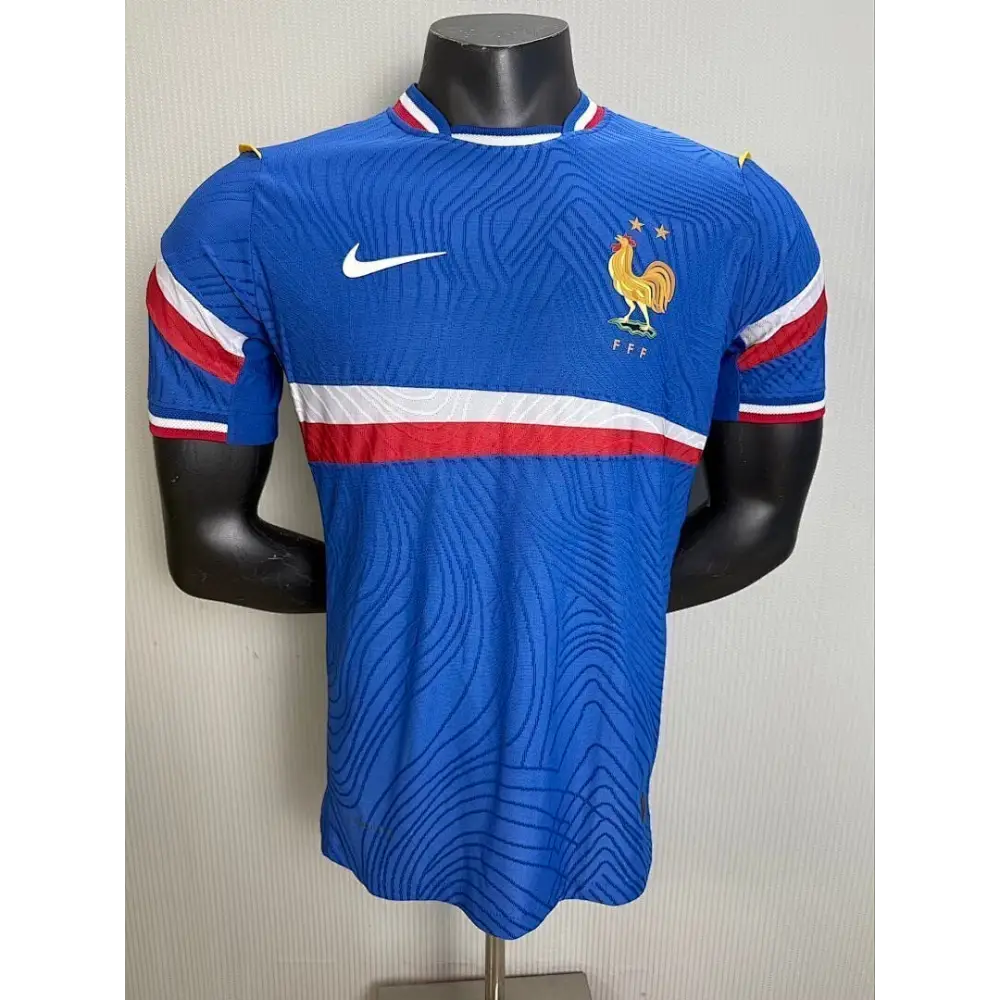 Maillot France Concept bleu version joueur Coupe du Monde 2026 - Vêtements de sport