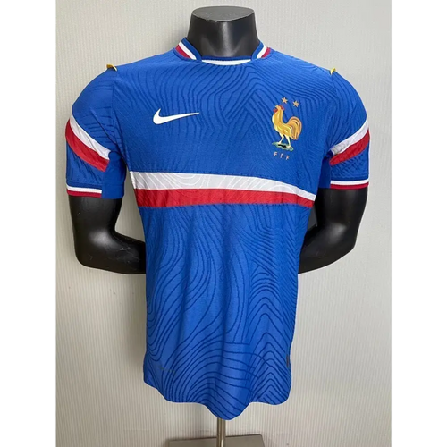 Maillot France Concept bleu version joueur Coupe du Monde 2026 - Vêtements de sport