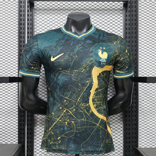 Maillot France Concept version joueur Coupe du Monde 2026 Vert - Vêtements de sport