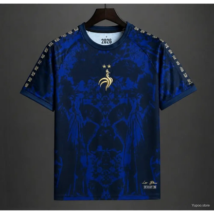 Maillot France Coupe du Monde 2026 Concept Bleu Marine - Vêtements de sport
