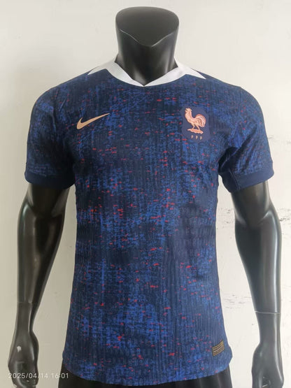 Maillot France Domicile Euro2025 Version joueur - Vêtements de sport