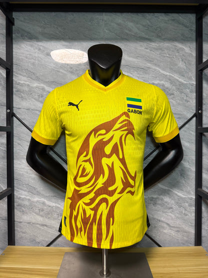 Maillot Gabon Concept Jaune CAN 2025 - Vêtements de sport