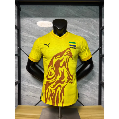 Maillot Gabon Concept Jaune CAN 2025 - Vêtements de sport
