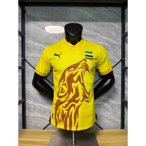Maillot Gabon Concept Jaune CAN 2025 - Vêtements de sport