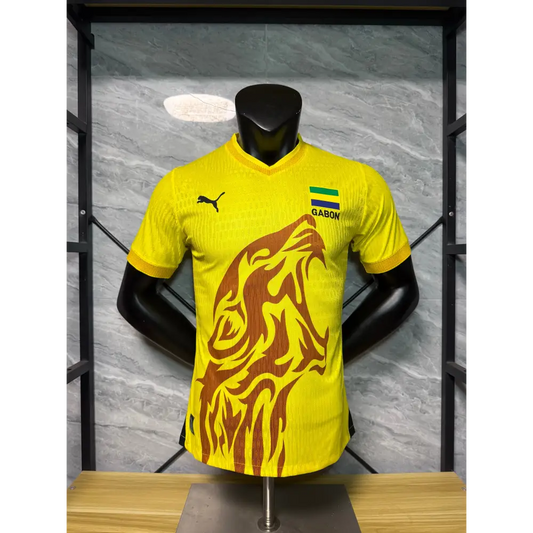 Maillot Gabon Concept Jaune CAN 2025 - Vêtements de sport
