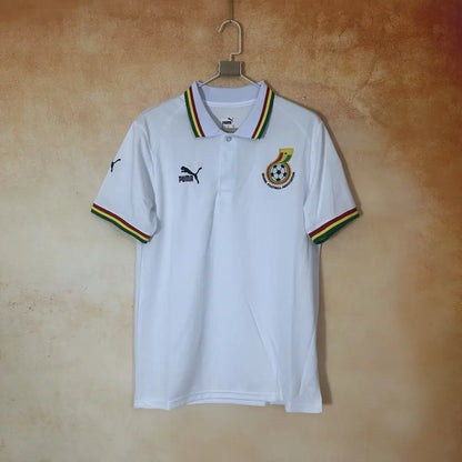 Maillot Ghana concept blanc Coupe du Monde 2026 - Vêtements de sport