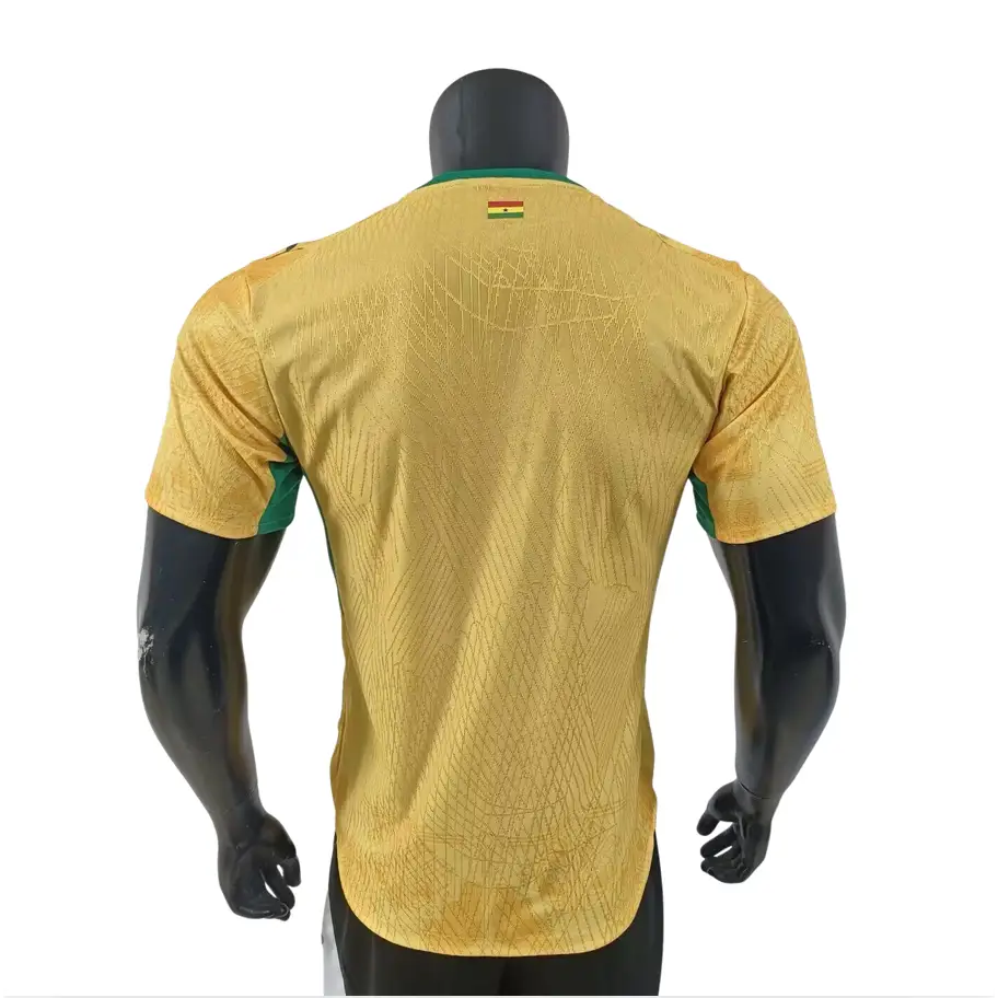 Maillot Ghana concept jaune Version Joueur Coupe du Monde 2026 - Vêtements de sport