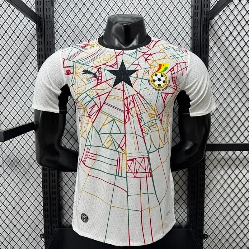 Maillot Ghana Domicile Coupe du Monde 2026 version joueur - Vêtements de sport