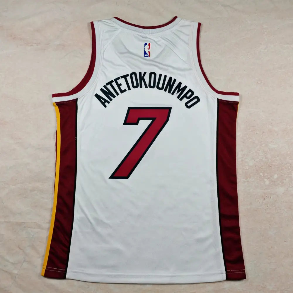 Maillot Giannis Antetokounmpo 2026/2027 Miami Blanc - Vêtements de sport