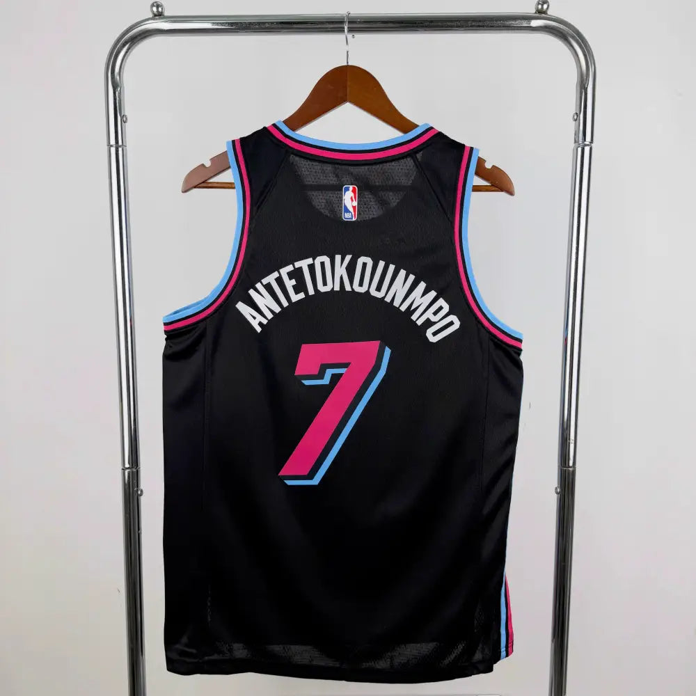 Maillot Giannis Antetokounmpo 2026/2027 Miami Noir - Vêtements de sport