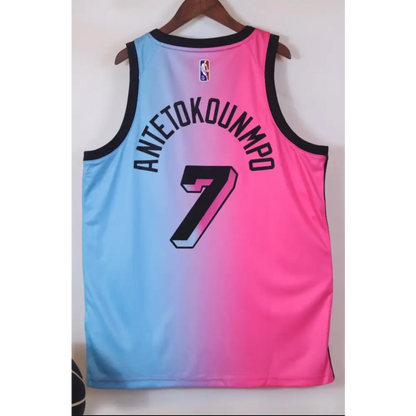 Maillot Giannis Antetokounmpo 2026/2027 Miami Vice City - Vêtements de sport