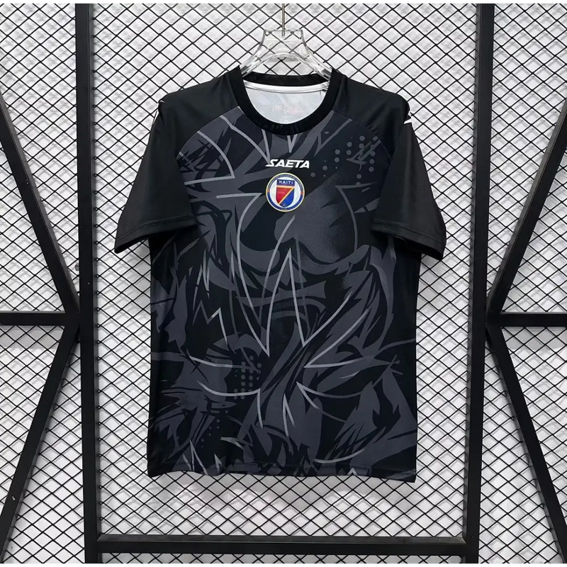 Maillot Haiti Coupe du Monde 2026 Gardien Noir - Vêtements de sport