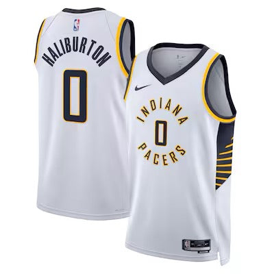 Maillot NBA Haliburton 2024/2025 - Blanc / S - Vêtements de sport