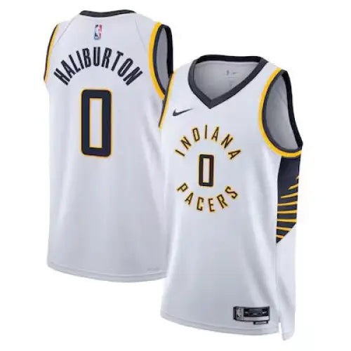 Maillot NBA Haliburton 2024/2025 - Blanc / S - Vêtements de sport