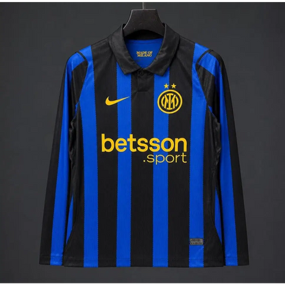 Maillot Inter Milan Domicile 2026/2027 Manches longues - Vêtements de sport