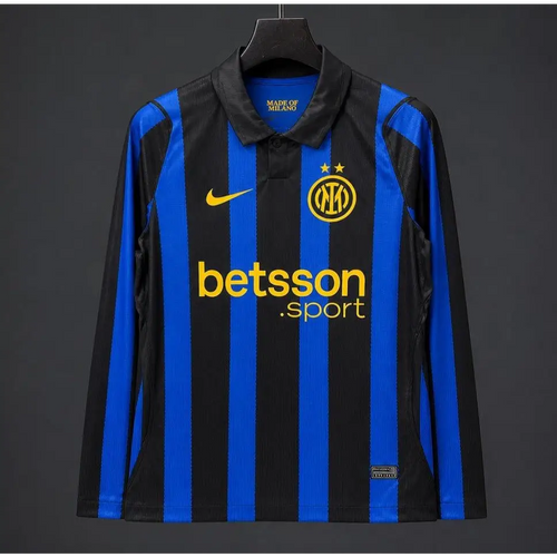 Maillot Inter Milan Domicile 2026/2027 Manches longues - Vêtements de sport