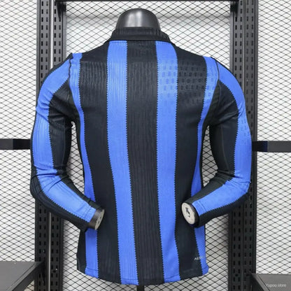 Maillot Inter Milan Domicile Version Joueur 2026/2027 Manches longues - Vêtements de sport