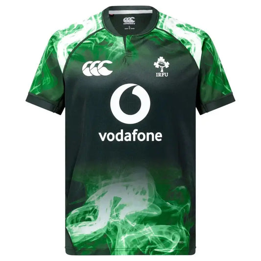 Maillot Irlande Rugby pré match vert 2025/2026 - Vêtements de sport
