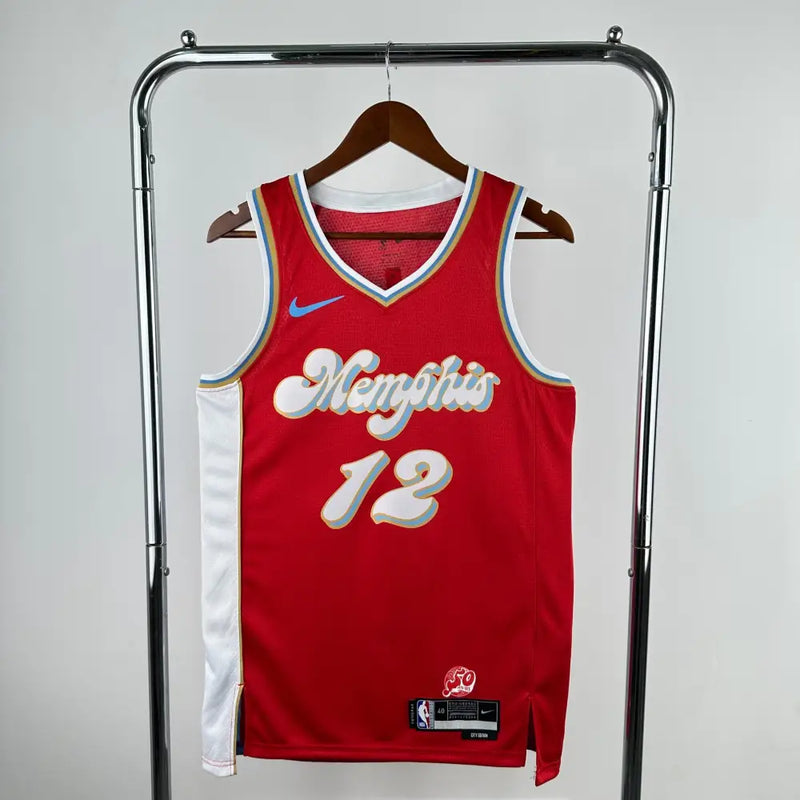 Maillot Ja Morant 2024/2025 - Rouge / S - Vêtements de sport